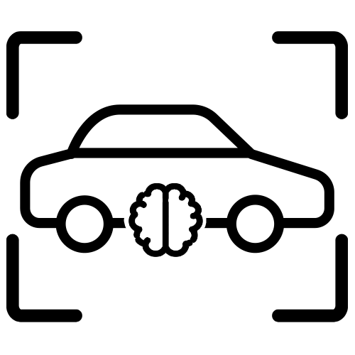 Распознавание автомобиля с помощью технологий ИИ